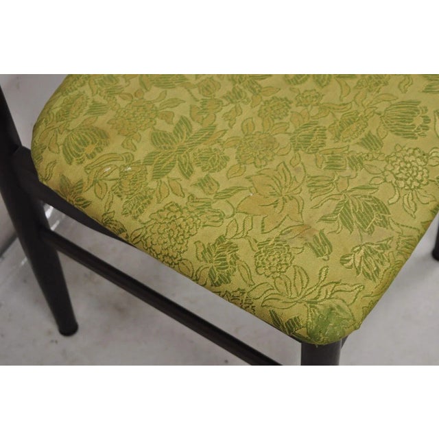 Wood Dyrlund Rosewood Mid Century Danish Modern Curved Back Dining Side Chair For Sale - Image 7 of 12