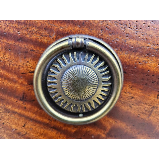 Baker Furniture Milling Road Mahogany Tall Dresser For Sale - Image 10 of 13