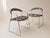 Metal Vintage Space Age Chairs in Chrome, 1980s, Set of 2 For Sale - Image 7 of 7
