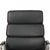 EA219 Softpad Office Chair in Black Leather by Charles Eames, 2000s For Sale - Image 3 of 18