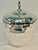 1960s Vintage 1970’s Sheridan Taunton Attributed Silverplate Ice Bucket With Milk Glass Liner For Sale - Image 5 of 12