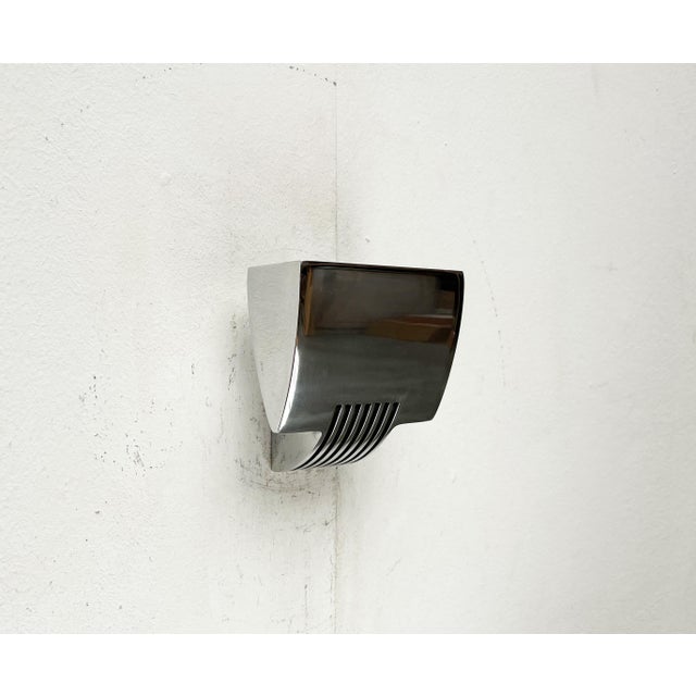 Vintage Postmodern Spanish Model Arqui Pe Aluminum Sconces by O. & S. Devesa for Metalarte, 1990s, Set of 2 For Sale - Image 13 of 18