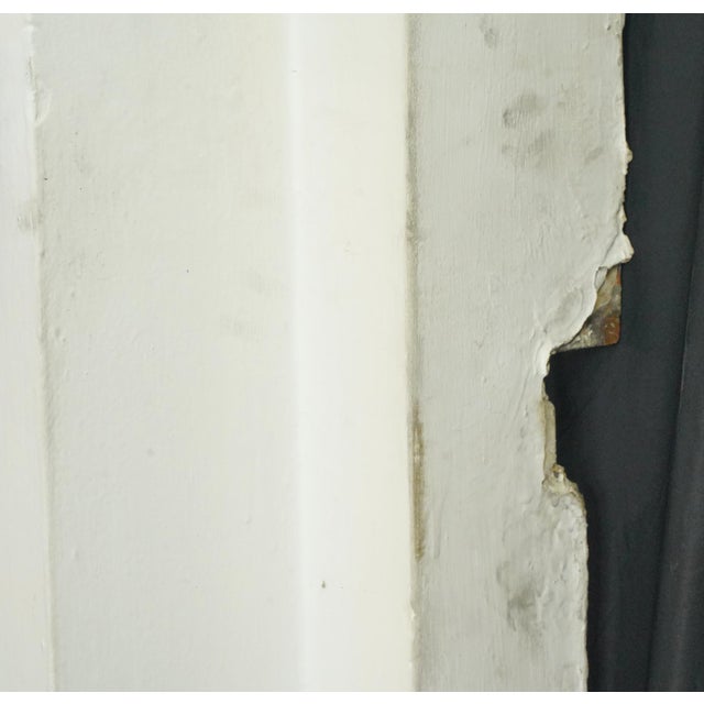 Antique Federal White Wooden Fireplace Mantel For Sale - Image 13 of 13