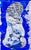 "Ballast Blue" by Michael DesRosiers Abstract Mixed-Media on MDF Panel (2022) For Sale