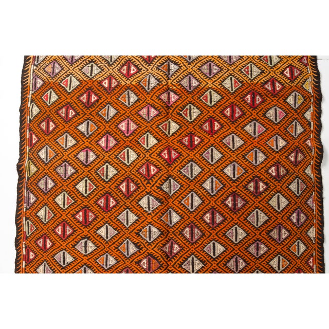 Vintage Anatolian Kilim Rug For Sale - Image 6 of 10