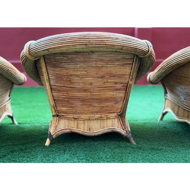 Sculptural Armchairs from Vivai Del Sud, Italy, 1970s. Set of 3 For Sale - Image 18 of 18