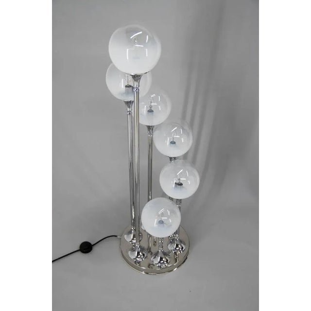 1960s 6-Arms Floor Lamp attributed to Targetti Sankey, Italy, 1960s For Sale - Image 5 of 11