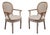 1970s Pair of Carved Armchairs by Arpex For Sale