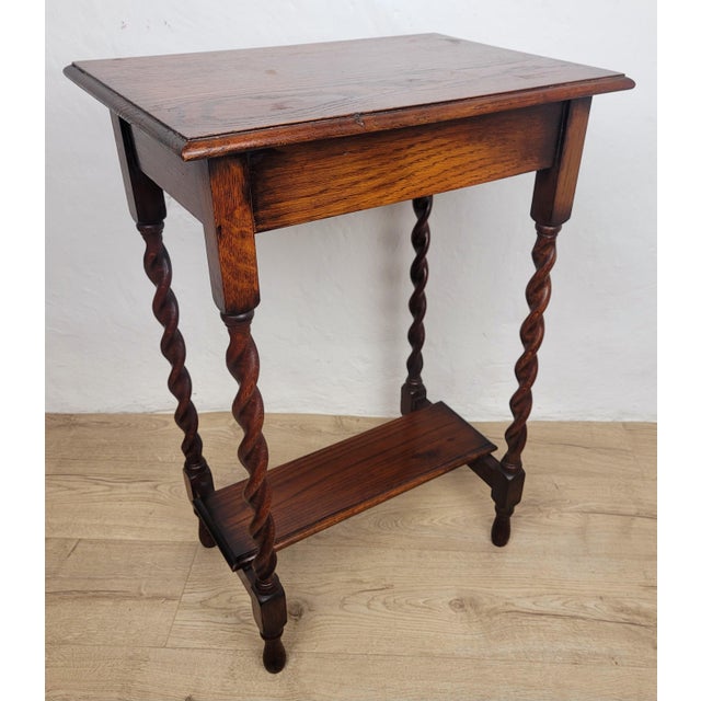 Antique Victorian English Occasional Table, 1890 For Sale - Image 4 of 17