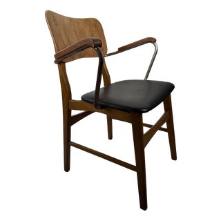 Armchair by Steen Eiler Rasmussen & Kaj Lyngfeldt Larsen for Danbork, Denmark, 1954 For Sale