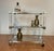Art Deco Bar Trolley in Gold and Glass by Pierre Vandel, 1970s For Sale - Image 9 of 18