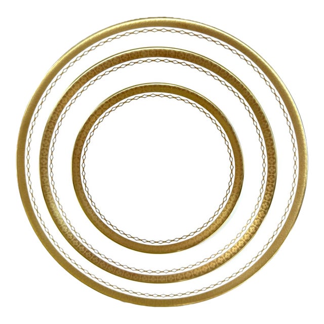 Derby Dinner, Salad, and Bread & Butter by Royal Crown For Sale