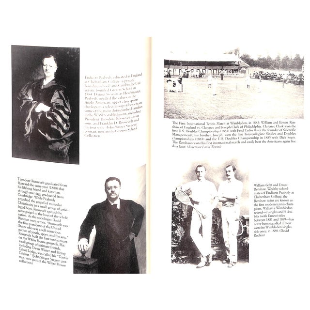 "Sporting Gentlemen: Men's Tennis From the Age of Honor to the Cult of the Superstar" 1995 Baltzell, E. Digby For Sale - Image 9 of 9