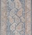 Afghanistan Tabriz Gallery Runner With Soft Blue Field and Ivory Motifs For Sale - Image 4 of 16