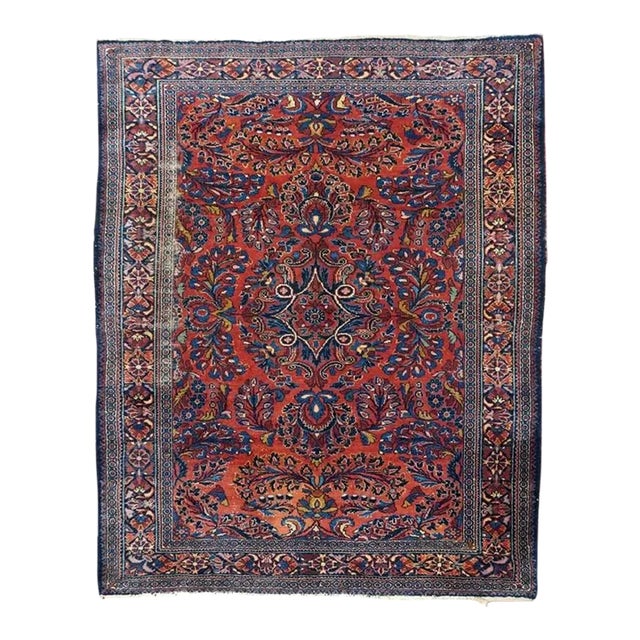 Antique Lillihan Rug 5'3'' x 6'6'' For Sale