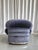 Space Age Velvet and Chrome Lounge Chair attributed to Adriano Piazzesi, Italy, 1960s For Sale - Image 3 of 15