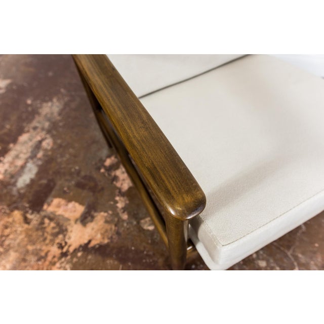 Beige Vintage GFM 142 Chair by Edmund Homa for GFM, Poland, 1960s For Sale - Image 8 of 14