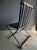 1960s Early First Generation Cleo Baldon X-Base Campaign Side Chair, Ca. 1960 For Sale - Image 5 of 12