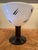 Mid-Century Modern Vintage Signed Ulrica Hydman-Vallien "Open Minds" Kosta Boda Art Glass Large Face Bowl Vase For Sale - Image 3 of 13
