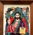 French Religious Ceramic Diptych by Frab, 1950s For Sale - Image 4 of 9