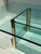 1970s Leon Rosen for Pace Collection Glass and Brass Coffee Table For Sale In Los Angeles - Image 6 of 12