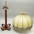 Vintage Art Deco Table Lamp with Special Wooden Base, 1930s For Sale - Image 3 of 8