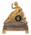 Charles X Gilt Bronze Figural Mantel Clock For Sale - Image 4 of 5