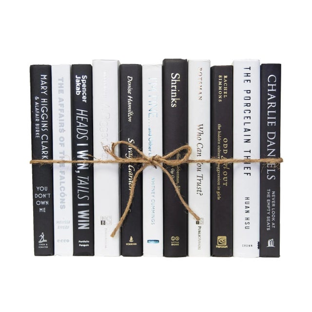 Modern Decorative Books - Piano Book Bundle - 1 Foot of Black and White Books For Sale - Image 3 of 4