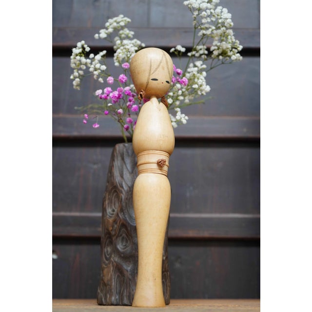 Sosaku Kokeshi by Takeda Masashi, 1970s For Sale - Image 4 of 9