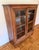 French Antique French Walnut Vitrine Display Cabinet For Sale - Image 3 of 14