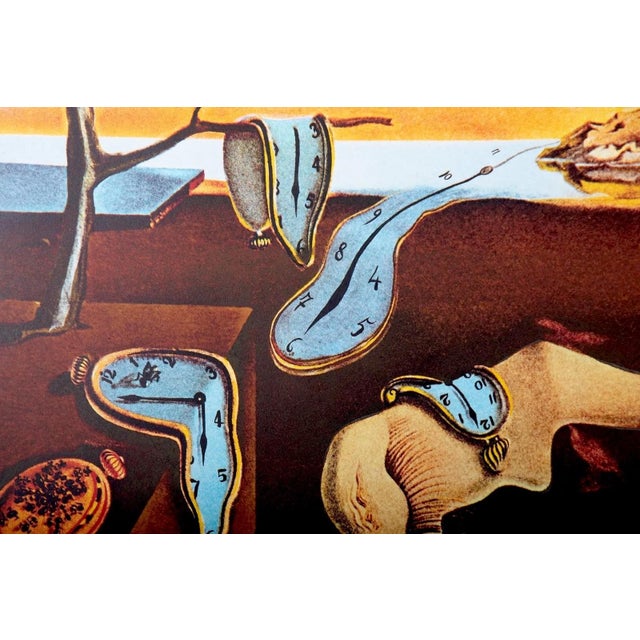 1970s 1974 Dali Changes Great Masterpieces Persistence De La Memoire Hand Sig Number Art For Sale - Image 5 of 6