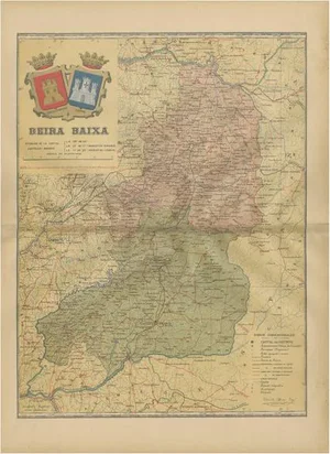 A Cartographic Portrait of Portugals Historic Frontier in 1903