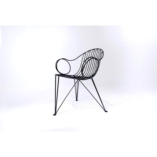 Vintage German Wire Chairs from Mauser Werke Waldeck, 1950s, Set of 2 For Sale - Image 10 of 18