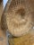 Vintage Pair of Handwoven Vietnamese Bamboo & Straw Field Hats For Sale - Image 4 of 5