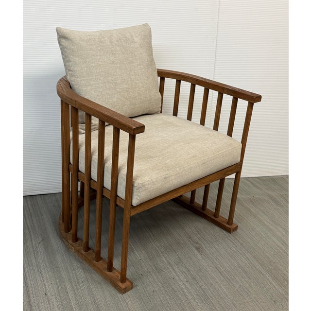 Design Plus Gallery presents the Valencia Occasional Chair from Brownstone Furniture. The chair was inspired by the 1940's...