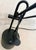 Vintage Postmodern Italian Milano Dana 4400/G440 Black Counterbalance Halogen Adjustable Desk, Task Lamp With Pendulum & Double Counterweight For Sale - Image 11 of 12