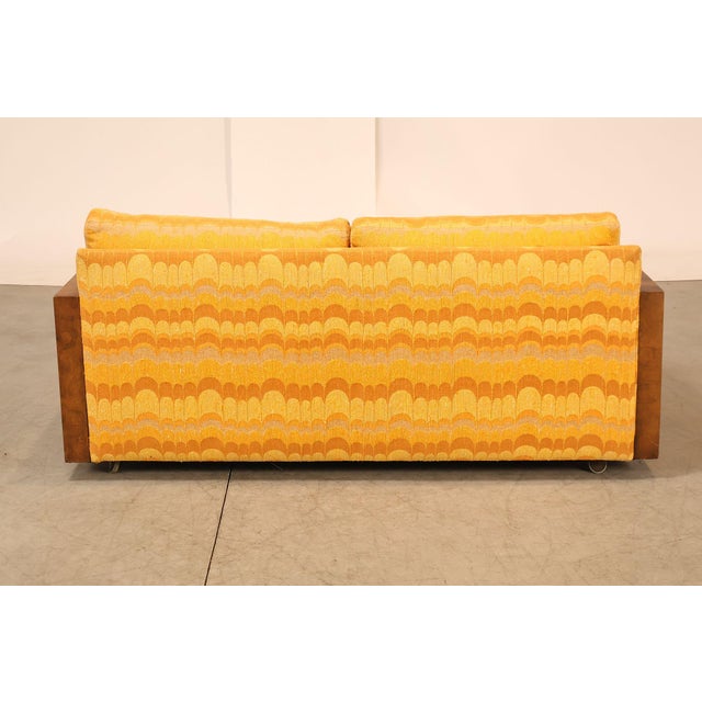 Milo Baughman For Thayer Coggin Mid Century Modern Two Seat Sofa Loveseat For Sale - Image 17 of 18