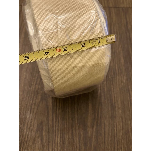 Textile Rustic Style Small Drum Shape Bulrap Lampshade For Sale - Image 7 of 7