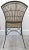 1960s Vintage Mid-Century Iron and Bamboo Side Chair For Sale - Image 4 of 8