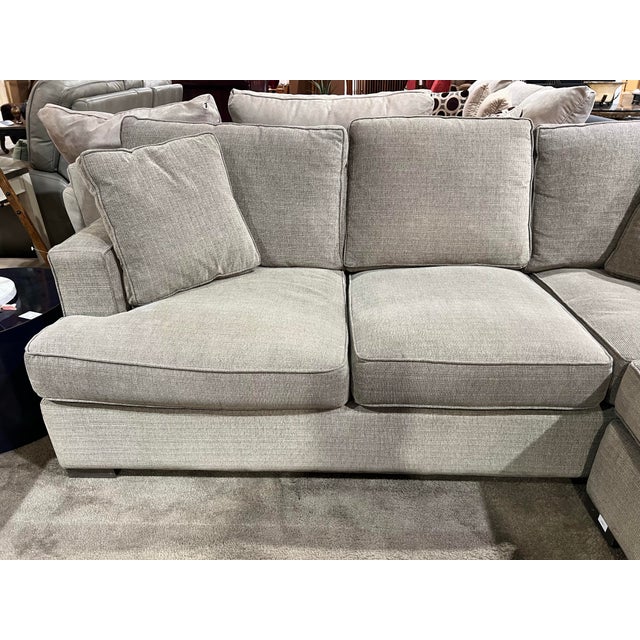 2020s Arhaus "Dune" Sectional With 3 Pillows For Sale - Image 5 of 6