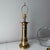 Hollywood Regency Late 20th Century Nautical Brass Column Table Lamp For Sale - Image 3 of 10