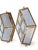 Vintage Brass and Cut Glass Lamps, 1970s, Set of 2 For Sale - Image 4 of 5
