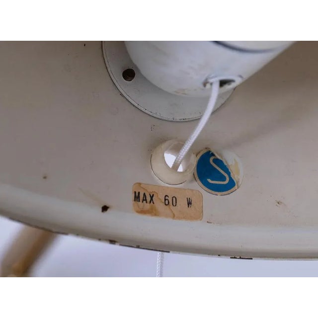 Gold Brass Wall Lamp attributed to Bergboms, Sweden, 1960s For Sale - Image 8 of 10