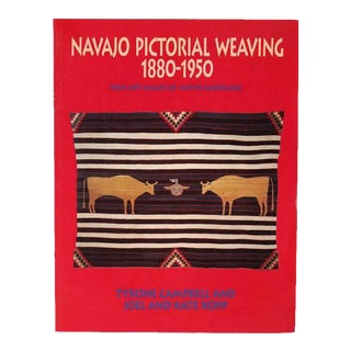 1990s Navajo Pictorial Weaving 1880-1950 by Tyrone Campbell, Joel Kopp & Kate Kopp Book For Sale