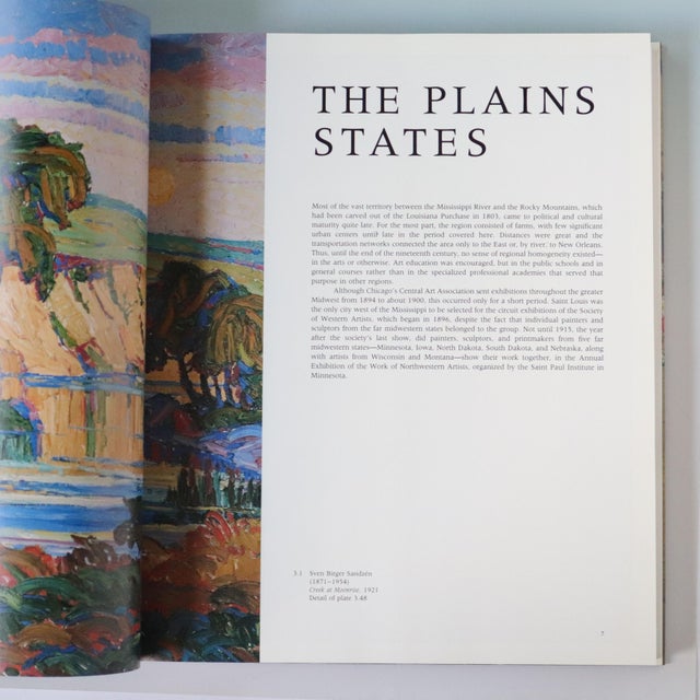1990s William H. Gerdts “Art Across America: The Plains States and the West” Art Book For Sale - Image 9 of 17
