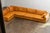Vintage Corner Sofa in Natuzzi Cognac Leather, Italy, 2004, Set of 5 For Sale - Image 10 of 16