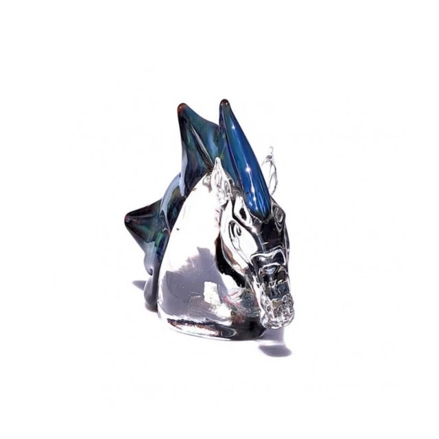 Pure and crystalline equestrian specimen, characterized by a dominant crystal and a beautiful blue mane. It will be...