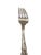 Antique Alvin Sterling Silver "Bridal Rose" Dinner Fork. 7.5" Long. Monogram "Ella" For Sale - Image 4 of 4