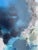 Large Atmospheric Blue Lyrical Abstraction Painting by Stacey Warnix With Deep Indigo Accents For Sale - Image 4 of 11