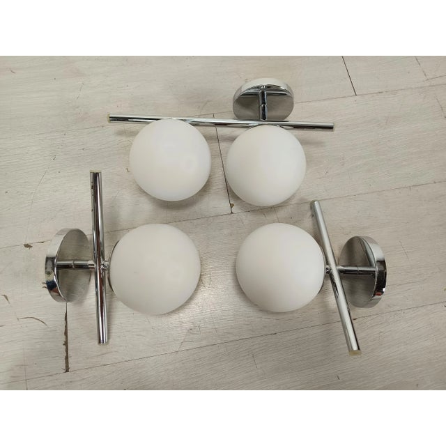 Vintage Ball Wall Lights, 1970, Set of 3 For Sale - Image 12 of 12